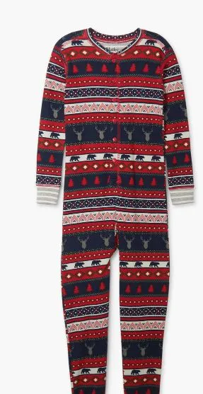 Hatley Pj's - Fair Isle Stag One Piece - 6