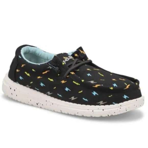 Hey Dude Kids' Wally Youth Flash Casual Shoe.