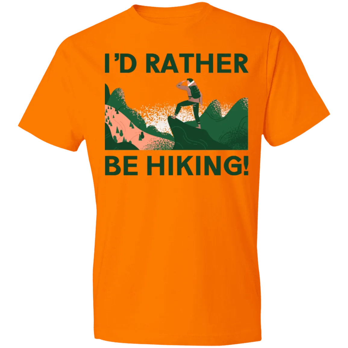 I'd Rather Be Hiking - Men's Tee