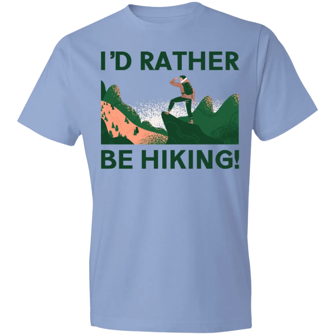 I'd Rather Be Hiking - Men's Tee