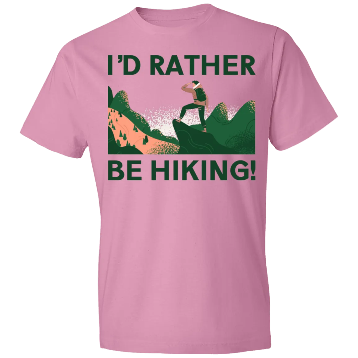 I'd Rather Be Hiking - Men's Tee