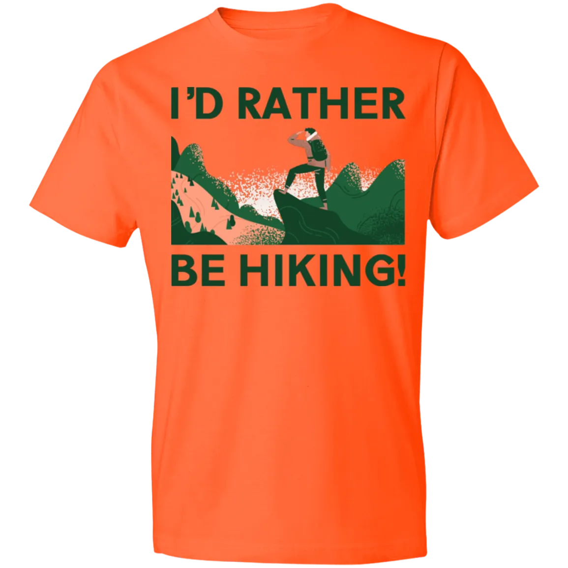 I'd Rather Be Hiking - Men's Tee