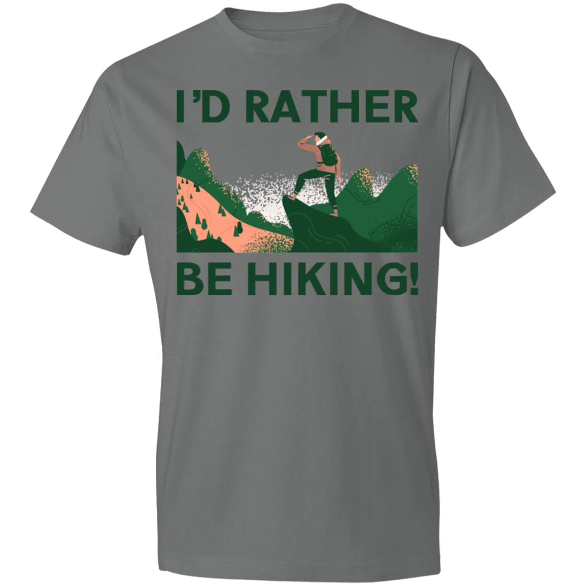 I'd Rather Be Hiking - Men's Tee