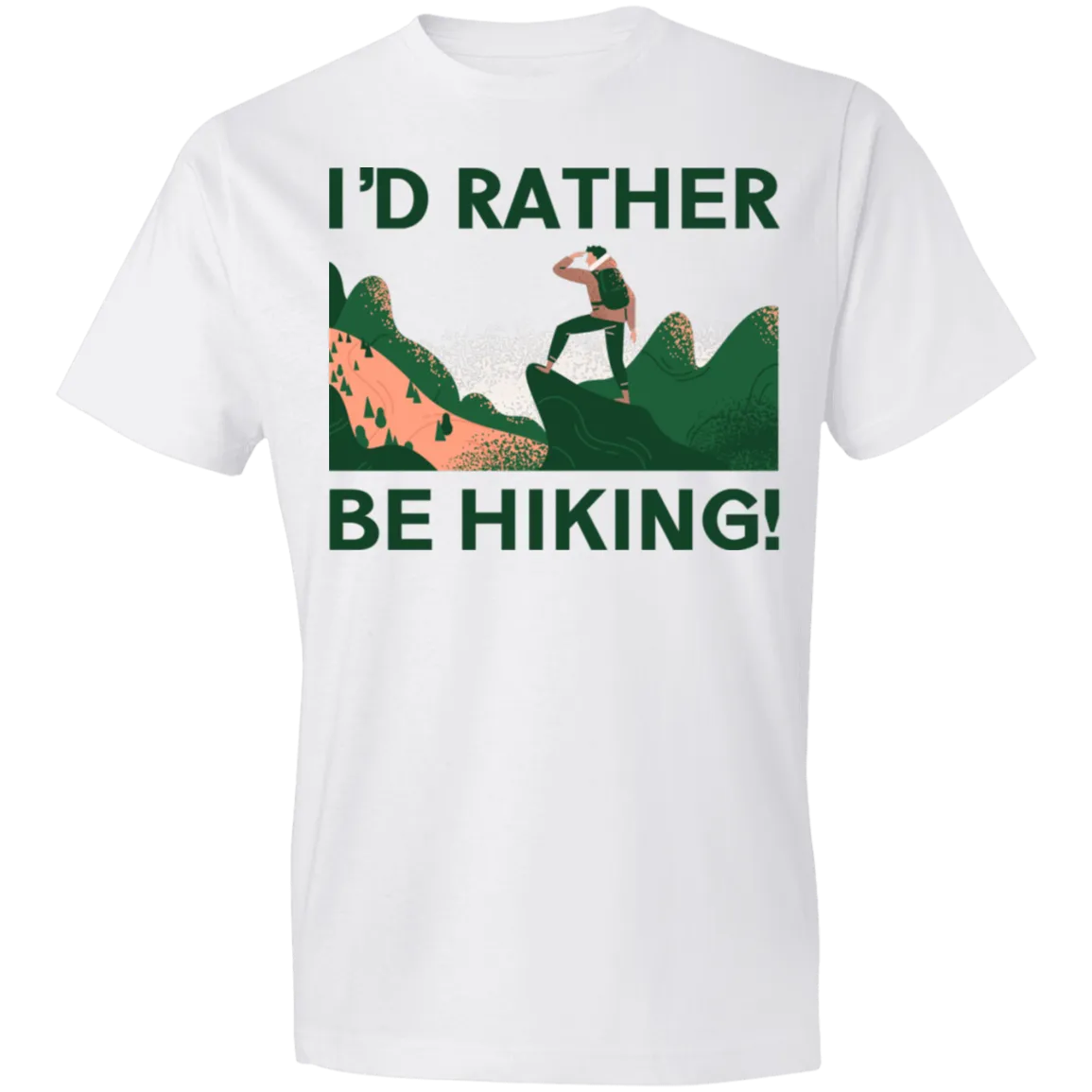I'd Rather Be Hiking - Men's Tee