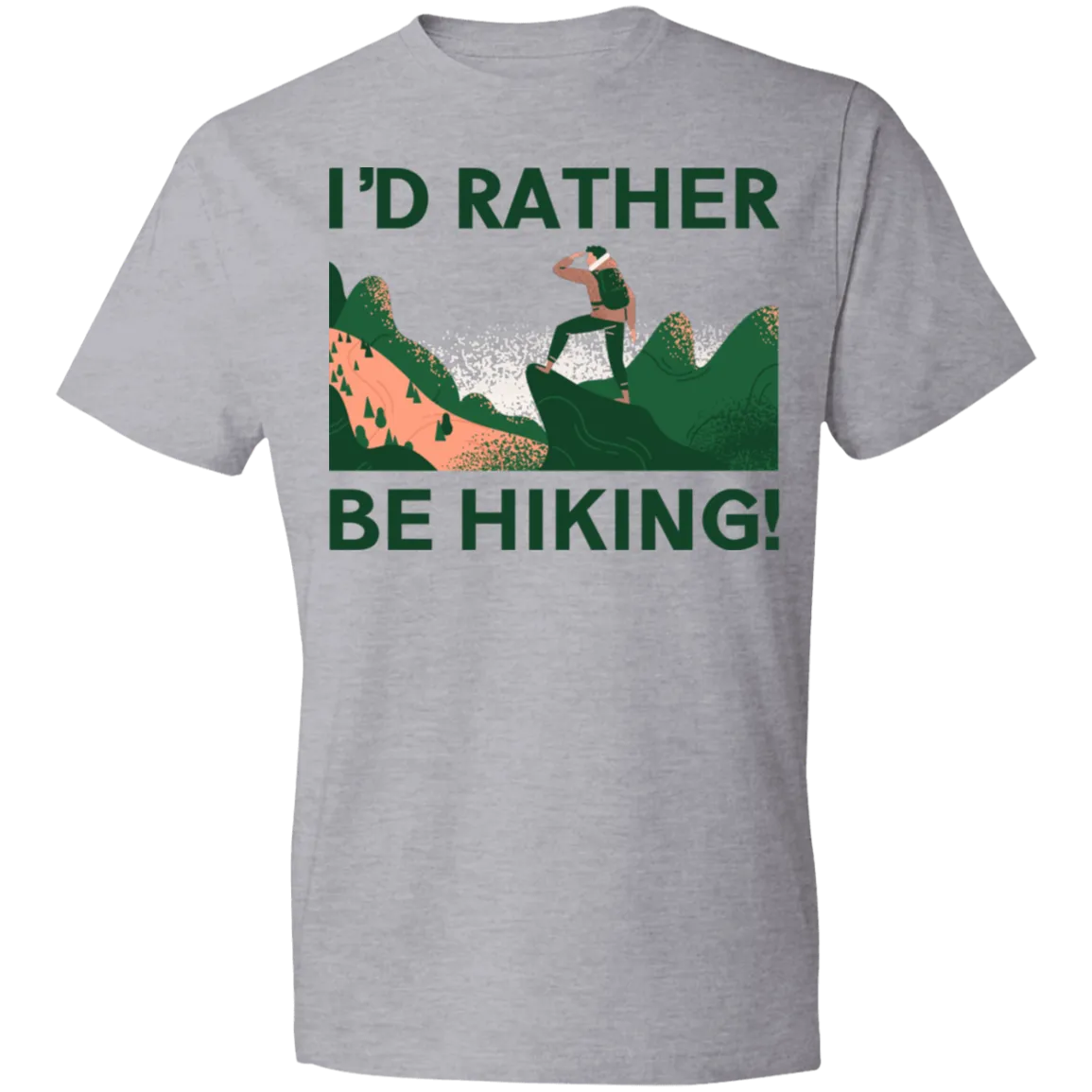I'd Rather Be Hiking - Men's Tee