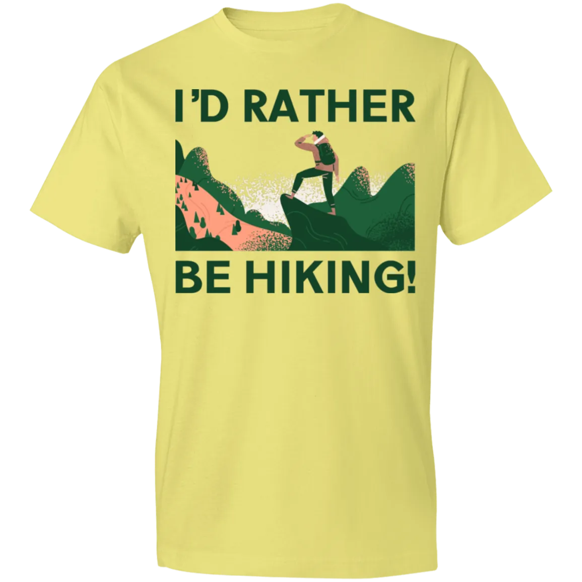 I'd Rather Be Hiking - Men's Tee
