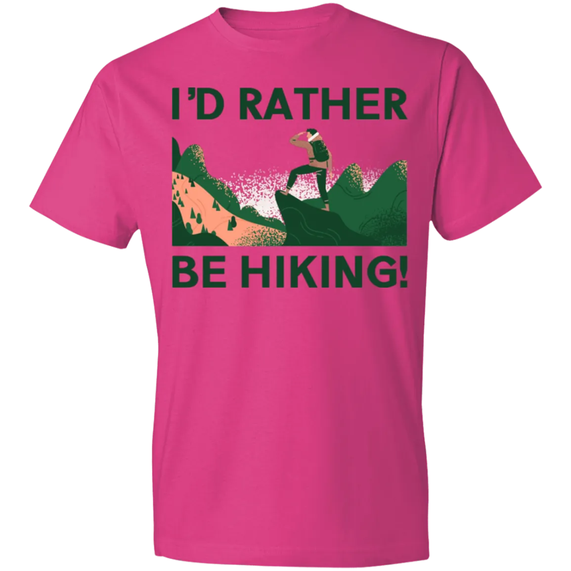 I'd Rather Be Hiking - Men's Tee