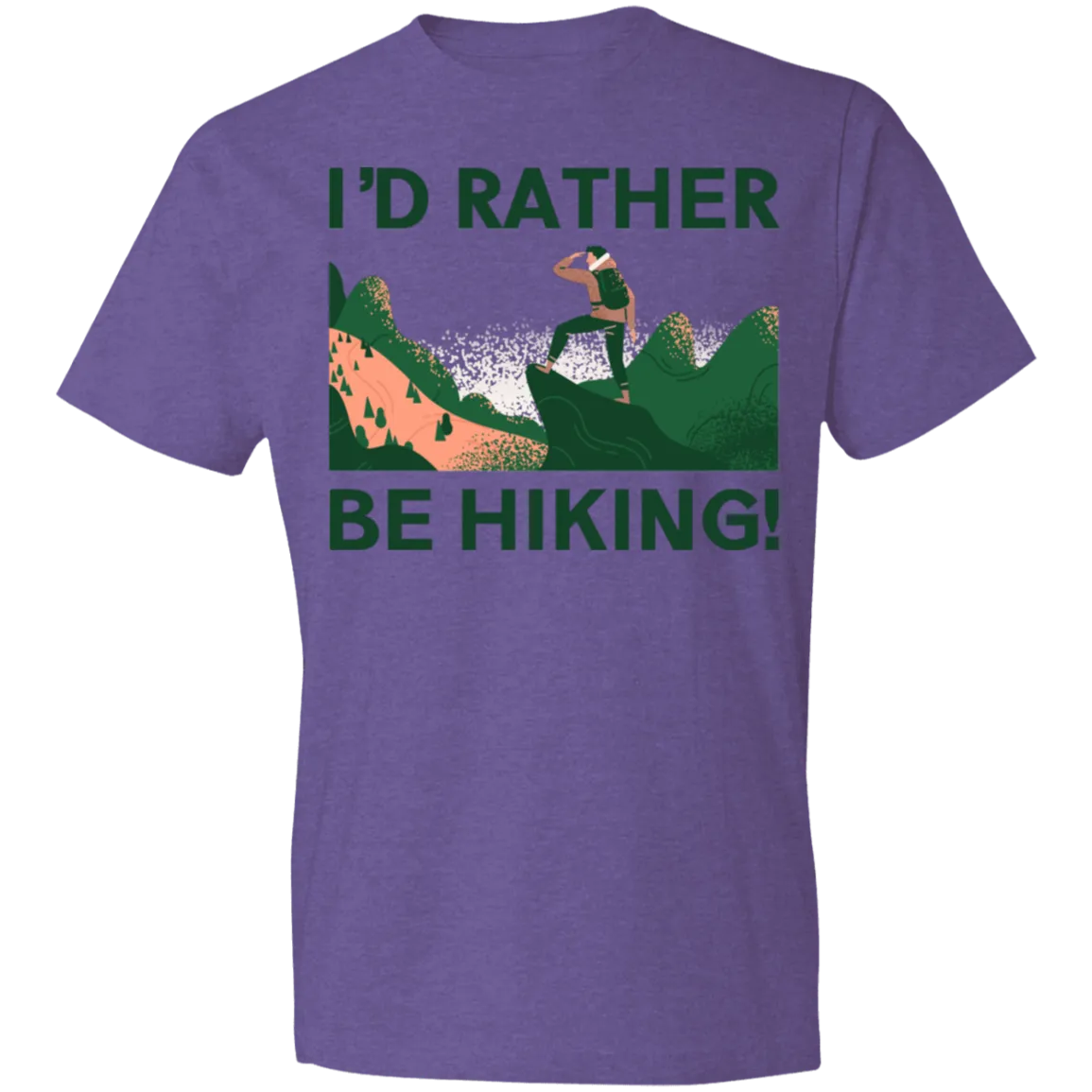 I'd Rather Be Hiking - Men's Tee
