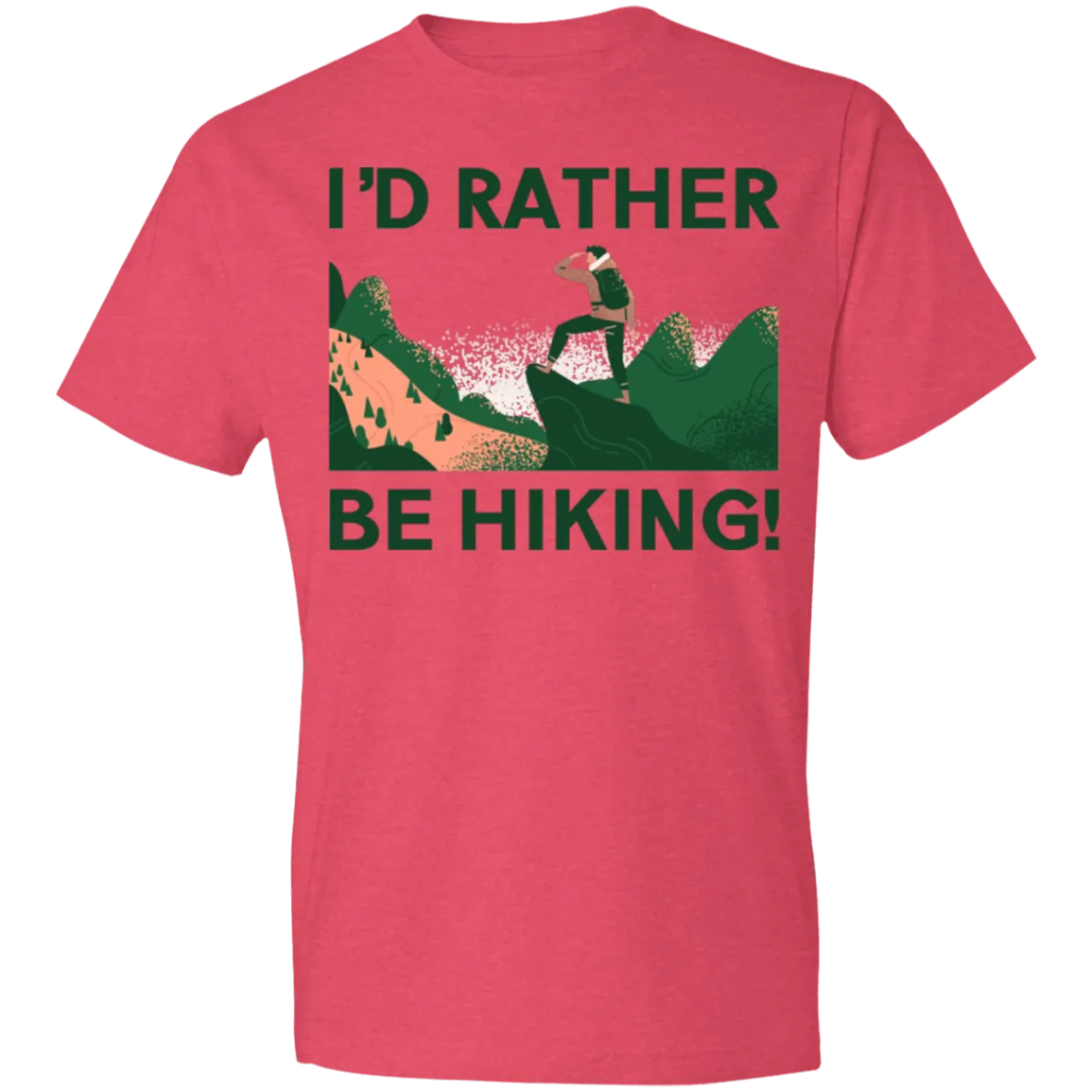 I'd Rather Be Hiking - Men's Tee