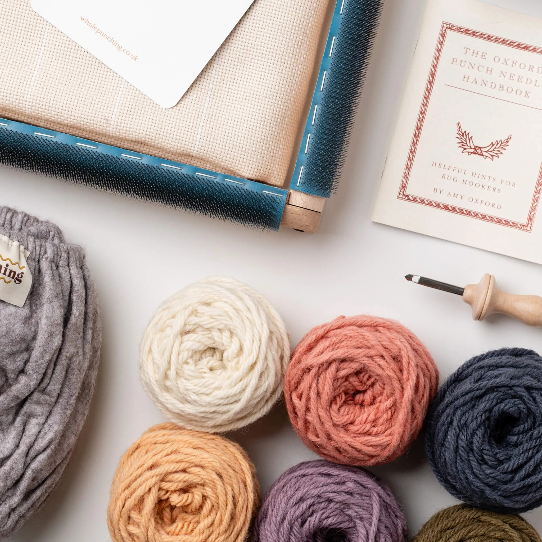 Introduction to Oxford Punch Needle: Online course & materials bundle