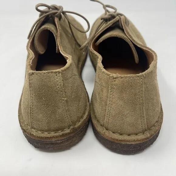 J.Crew Men's Brown Kenton Crepe-sole Bucks 9.5