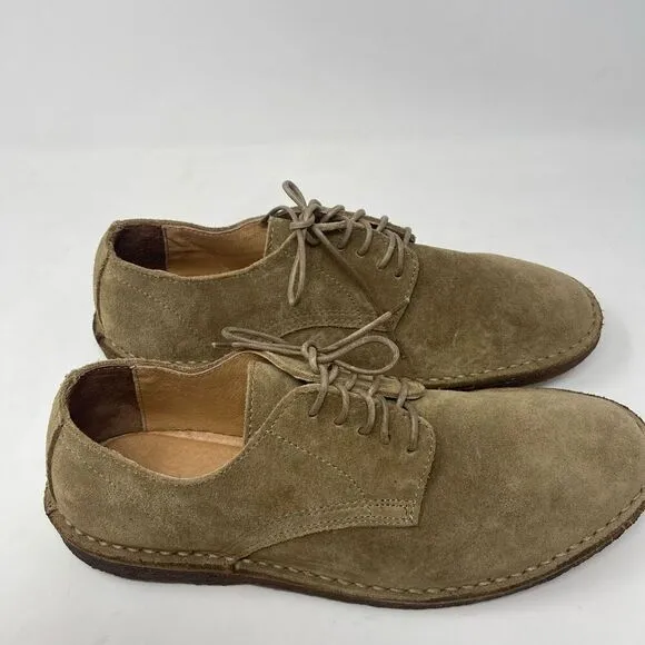 J.Crew Men's Brown Kenton Crepe-sole Bucks 9.5