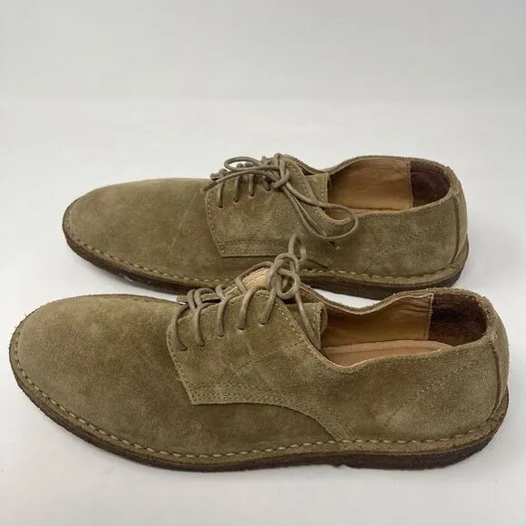 J.Crew Men's Brown Kenton Crepe-sole Bucks 9.5