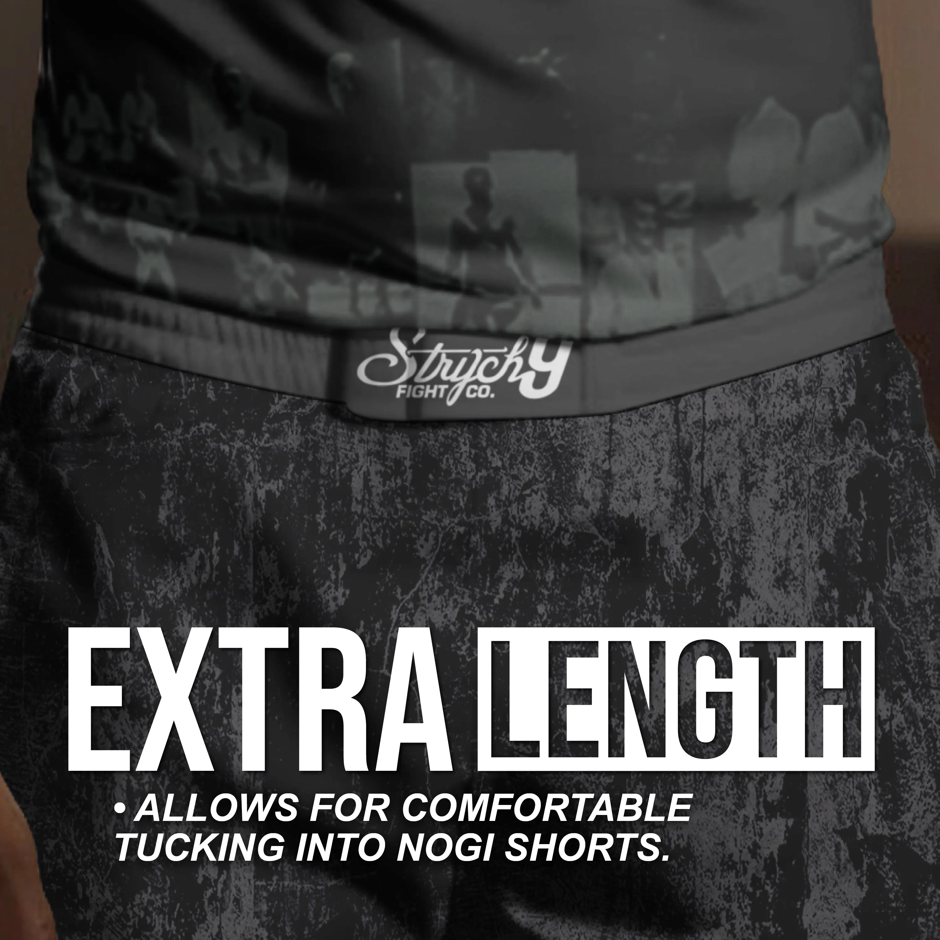 JIU JITSU AGAINST THE WORLD • Blue Belt Rash Guard