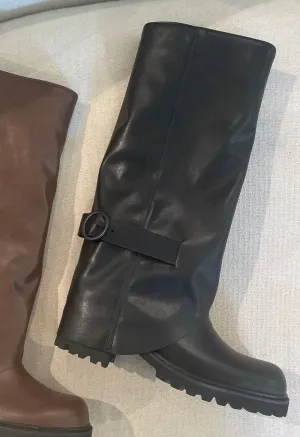 Joey Motorcycle Boot in Black