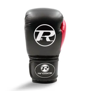Junior Synthetic Leather Training Glove Black / Red
