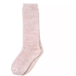 Kashwere Lounge Ultra Plush Socks Heathered Available Oyster / Bone, Blush / White & Silver Fox / Pewter