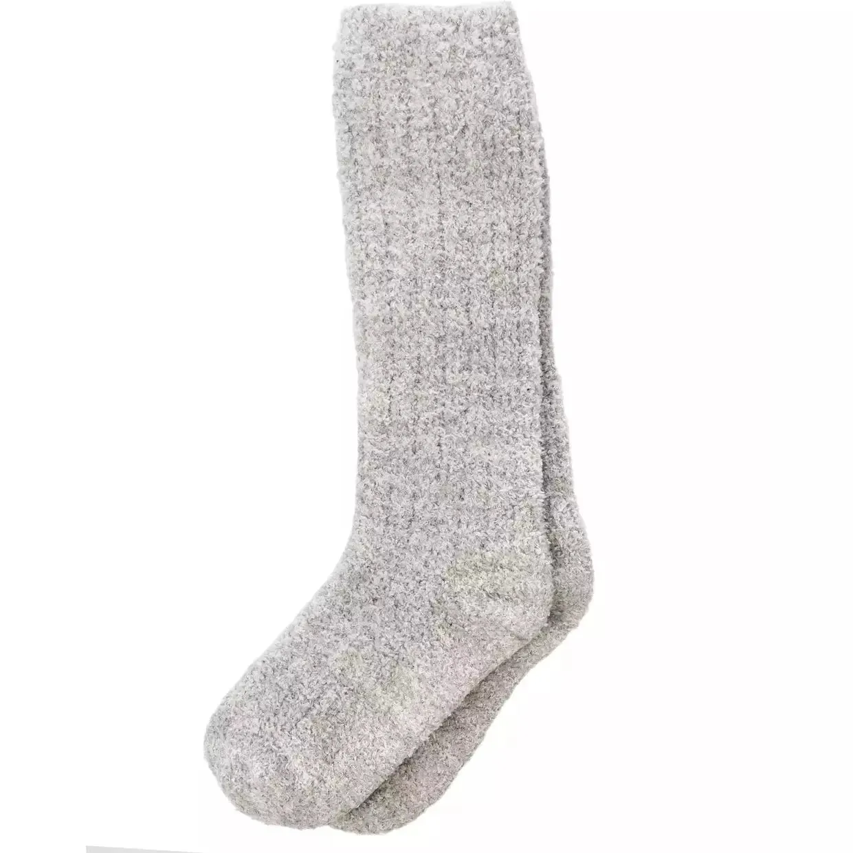 Kashwere Lounge Ultra Plush Socks Heathered Available Oyster / Bone, Blush / White & Silver Fox / Pewter