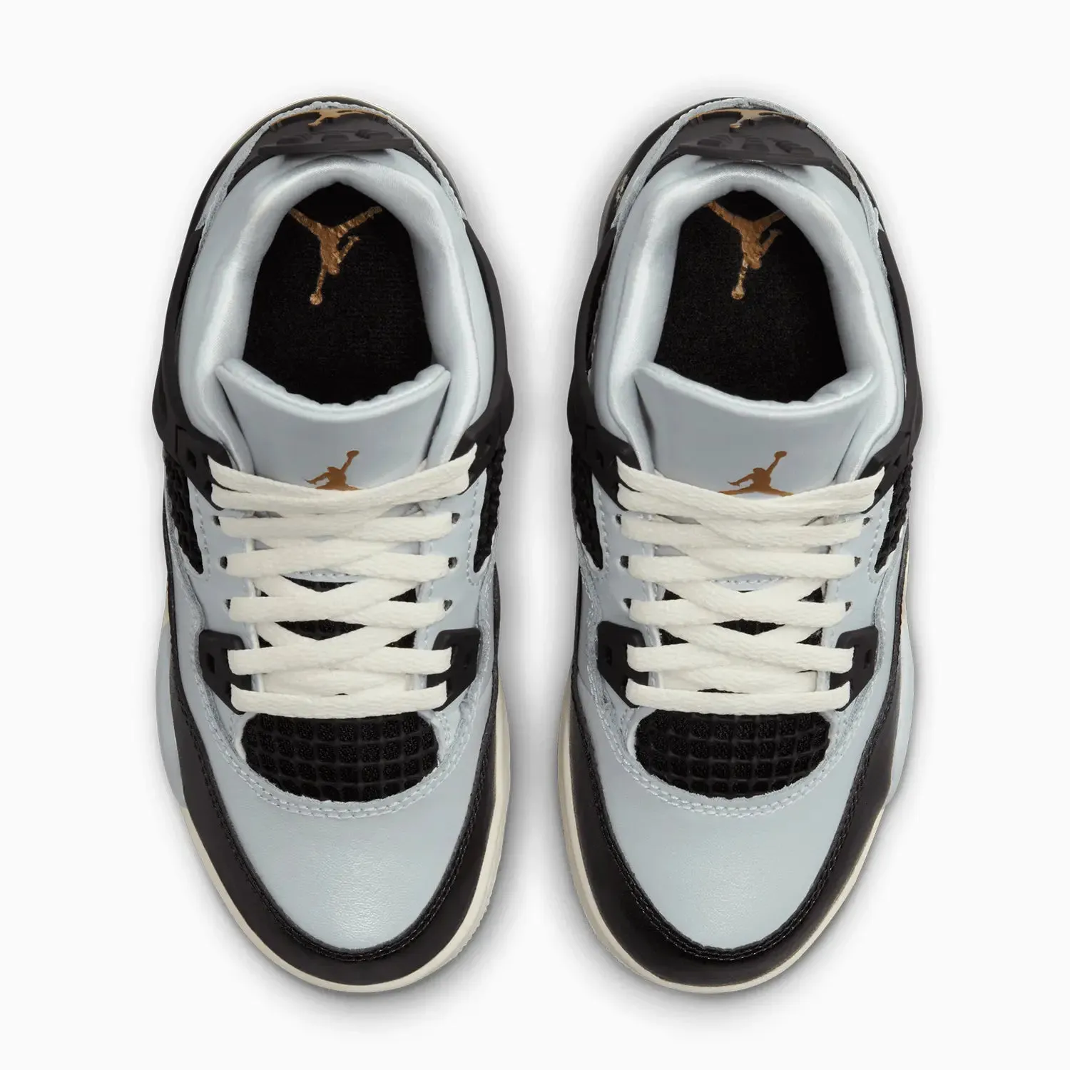 Kid's Air Jordan 4 Retro "Platinum Gold" Pre School