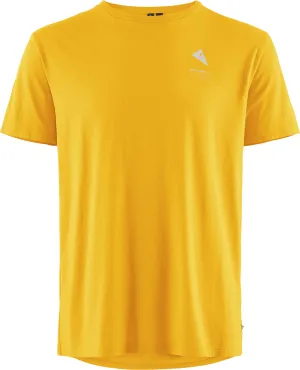 Klattermusen Runa Maker Mens Short Sleeve - Yellow