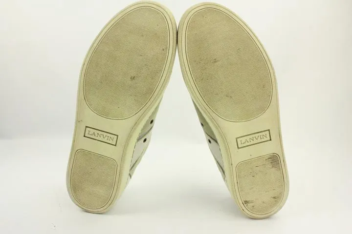 Lanvin Sneakers Lbslm111 Off White Athletic Shoes
