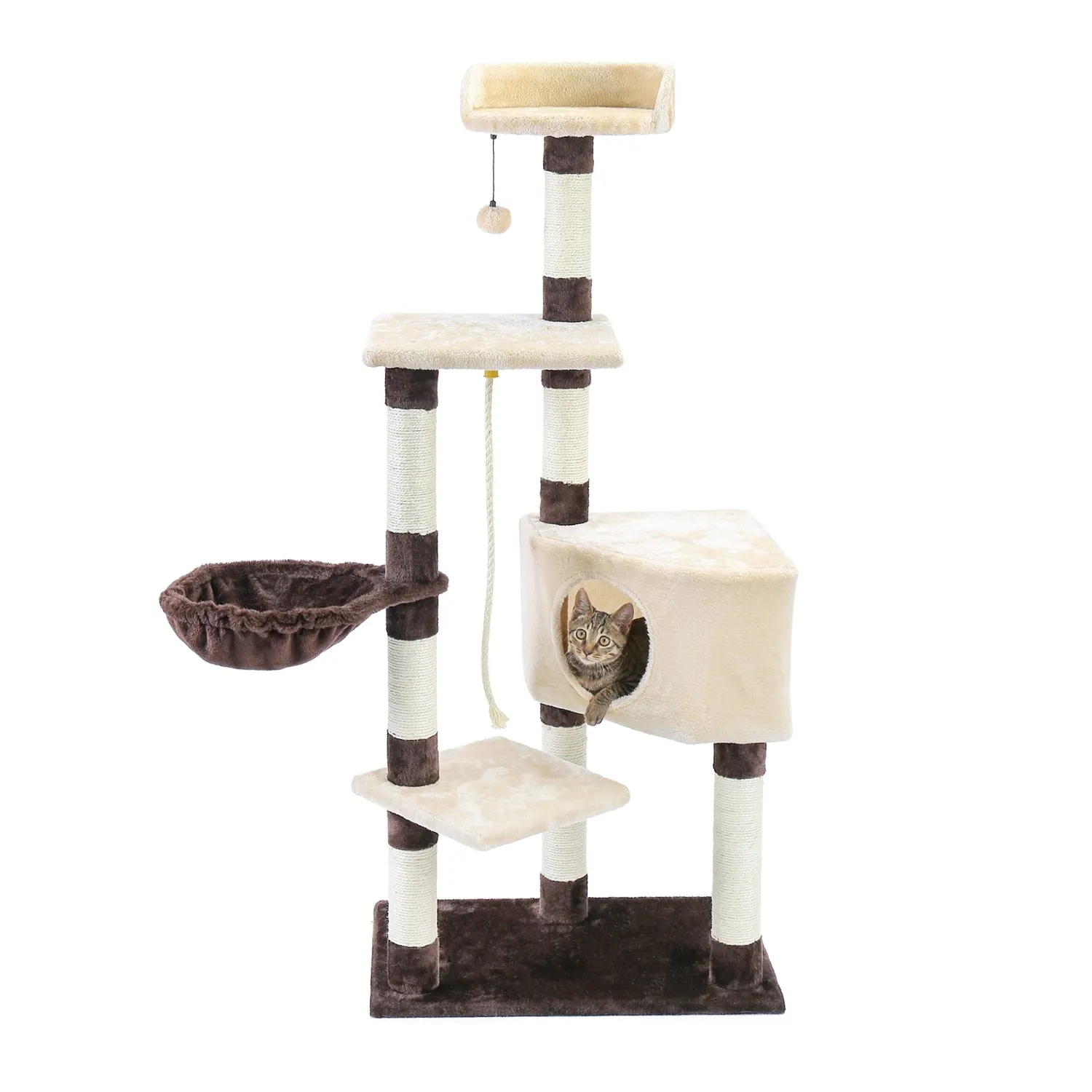 Large 63 inches Sturdy Cat Tree