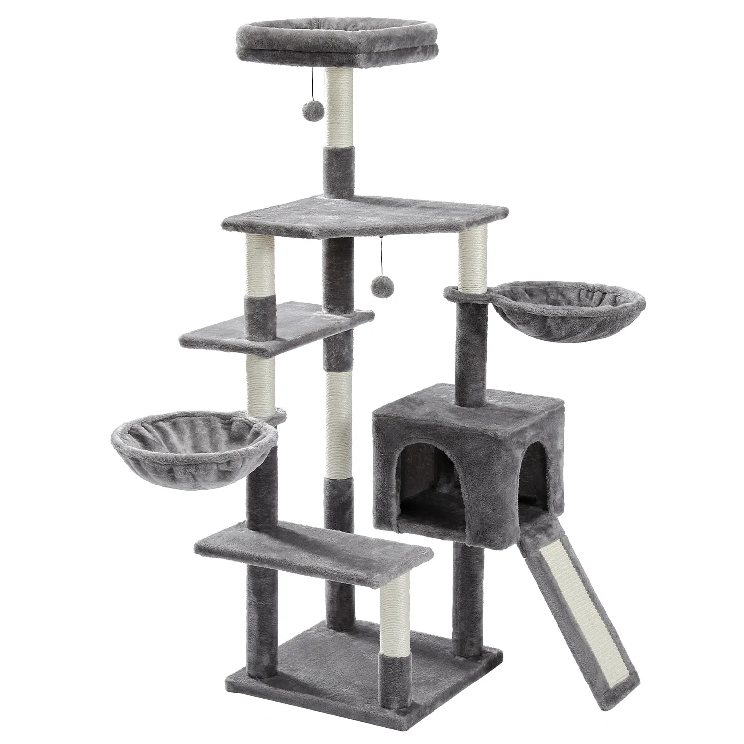 Large 63 inches Sturdy Cat Tree