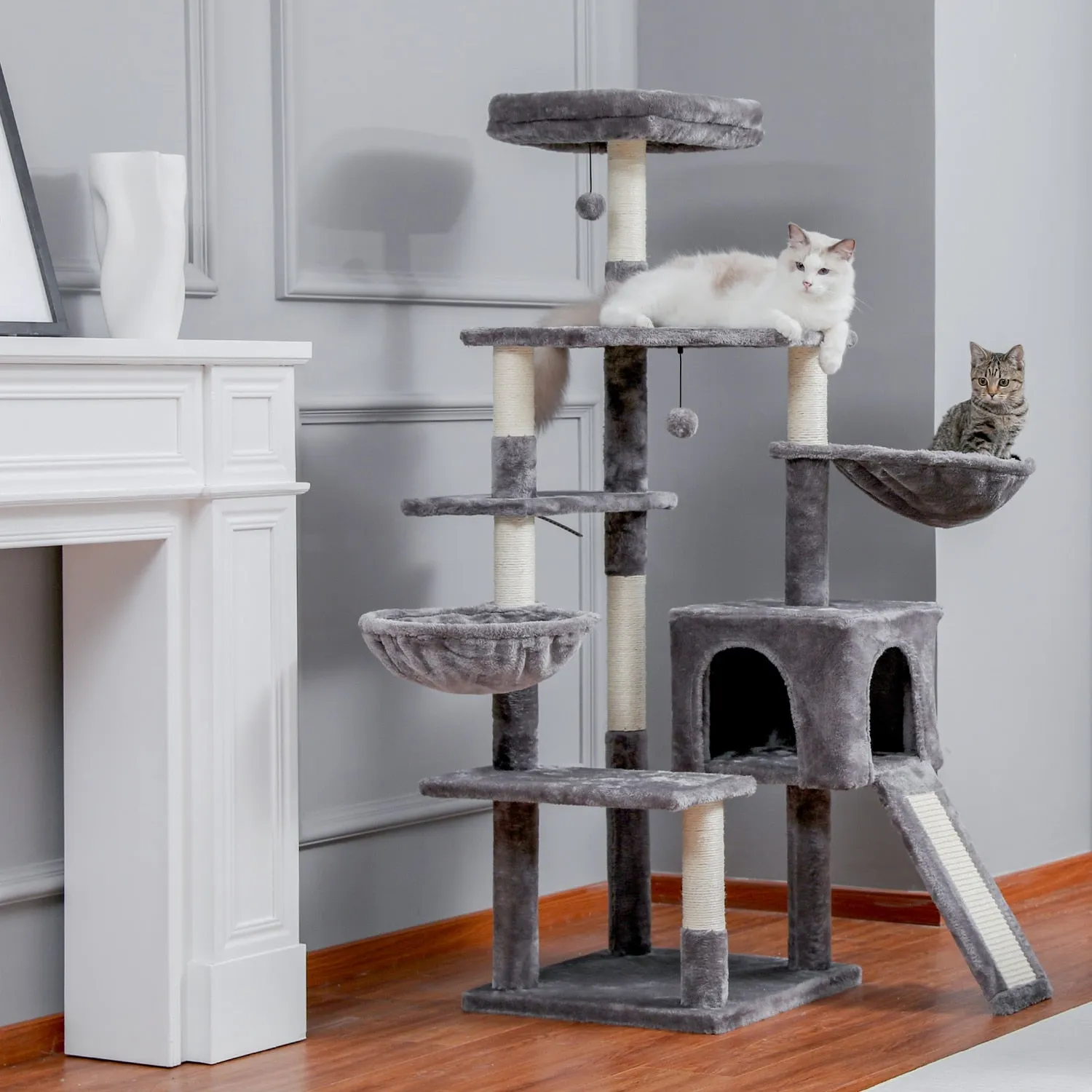 Large 63 inches Sturdy Cat Tree
