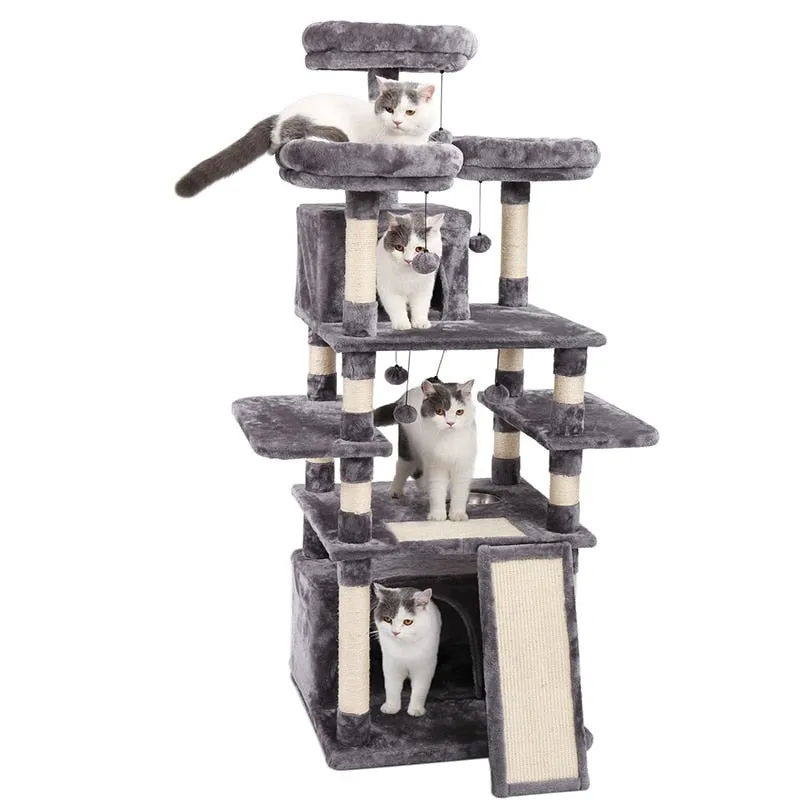 Large 63 inches Sturdy Cat Tree