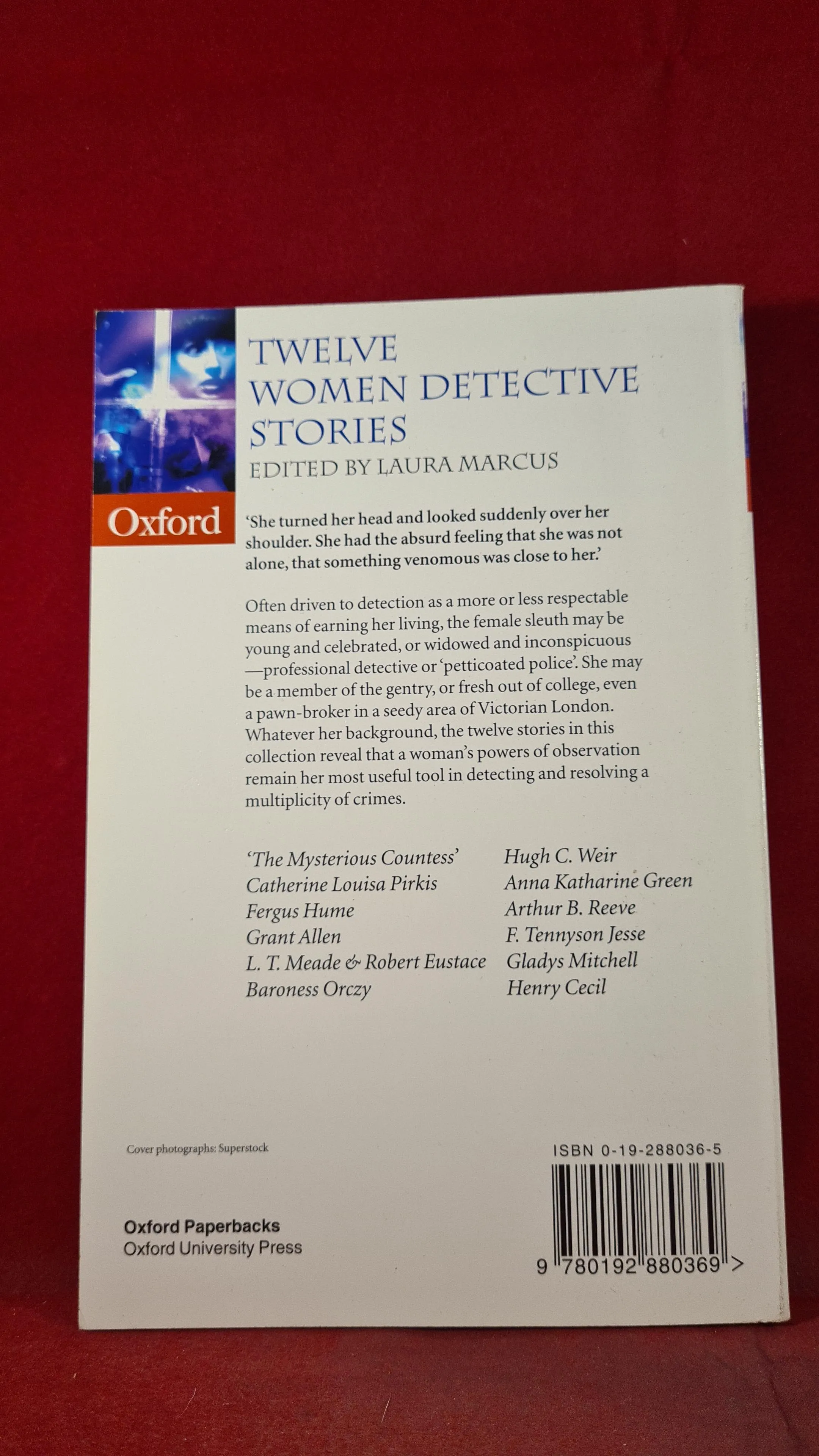 Laura Marcus - Women Detective Stories, Oxford, 1997, Paperbacks