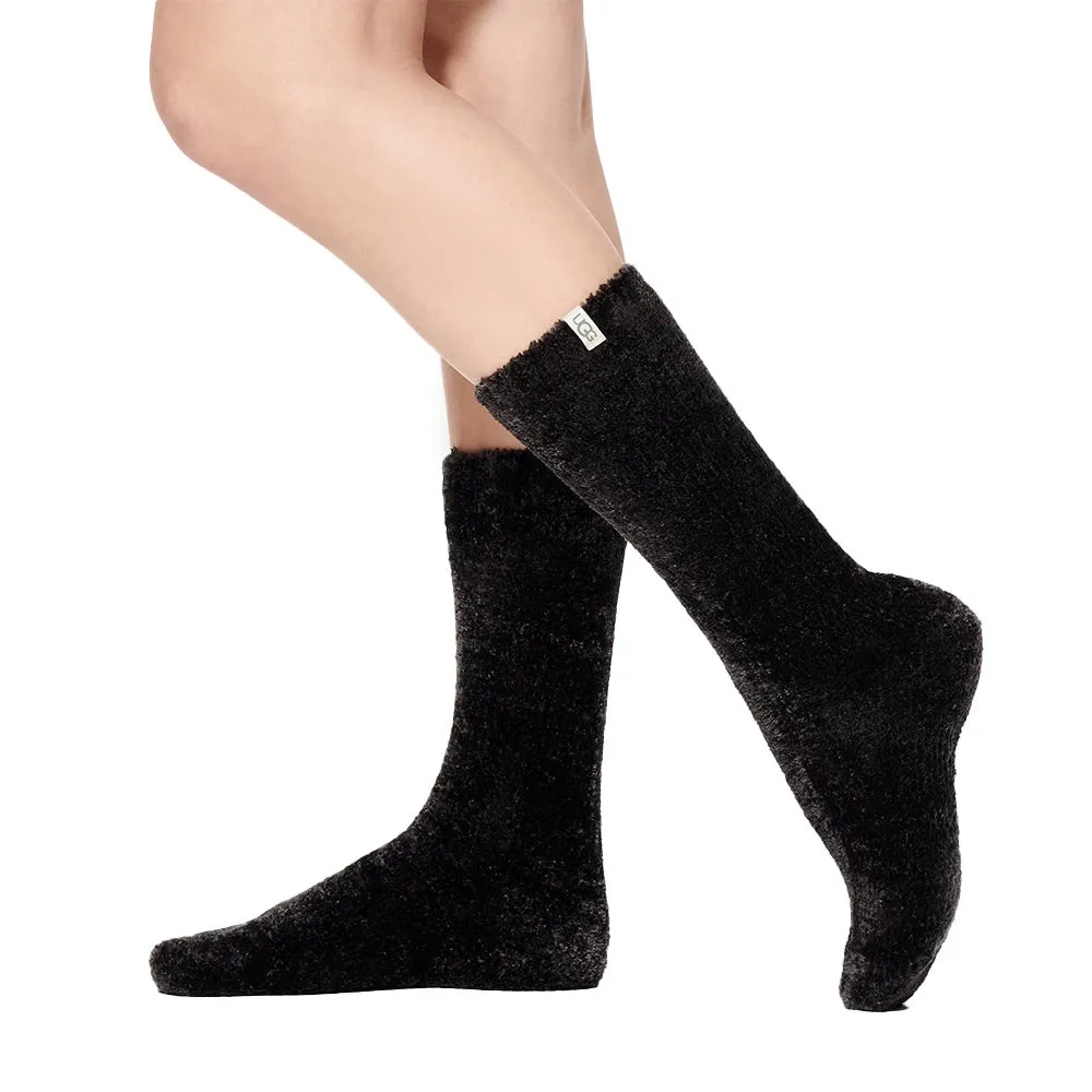 Leda Cozy Sock (Black)