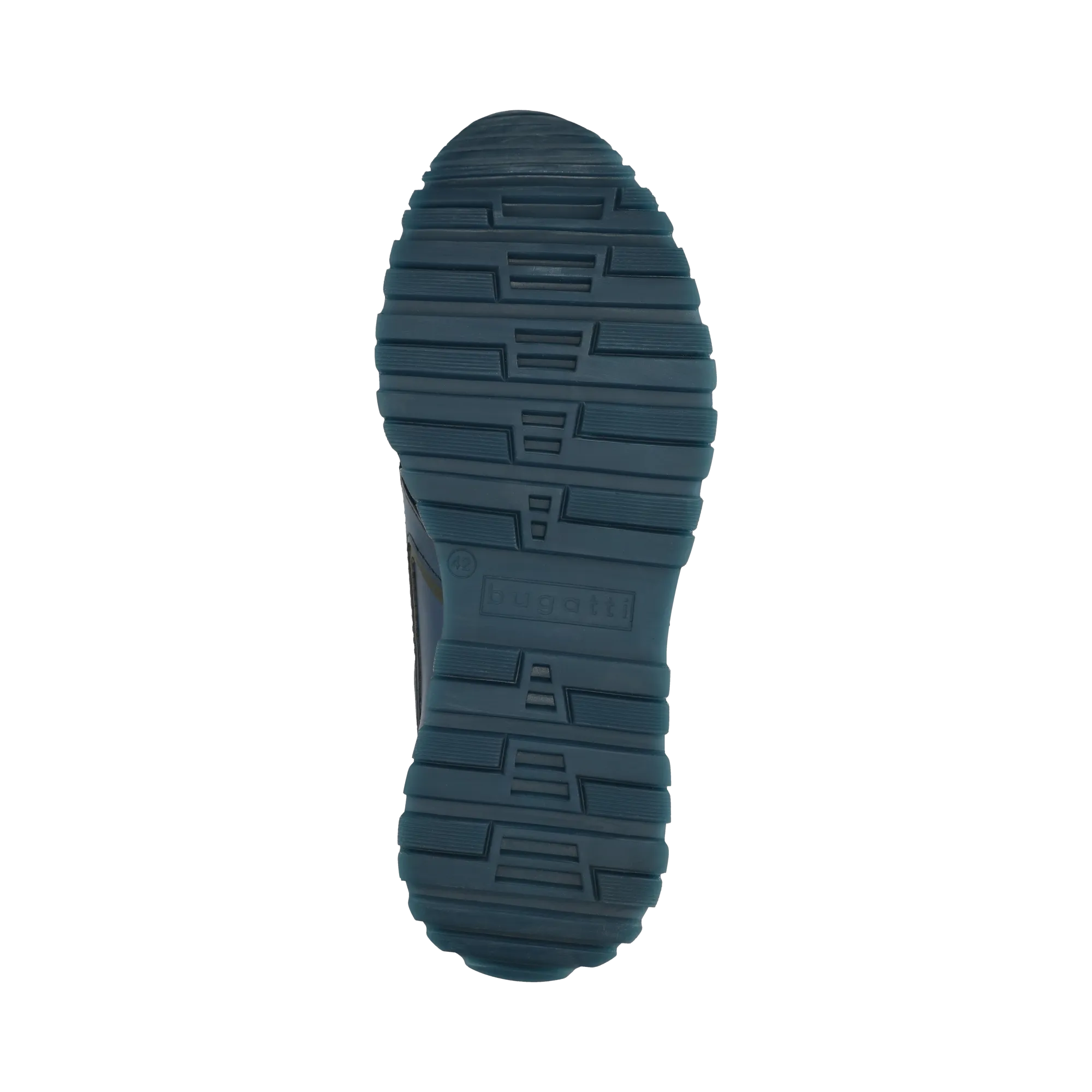 Leder Sneaker blau