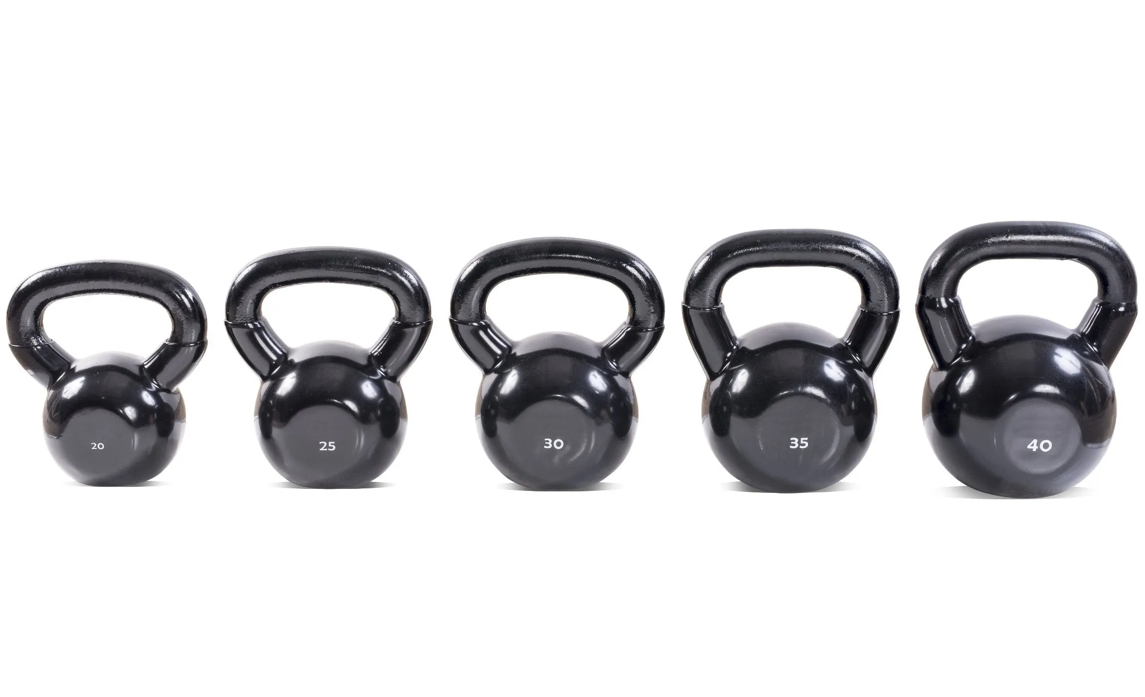LIFE SPORT VINYL KETTLE BELL 25LB