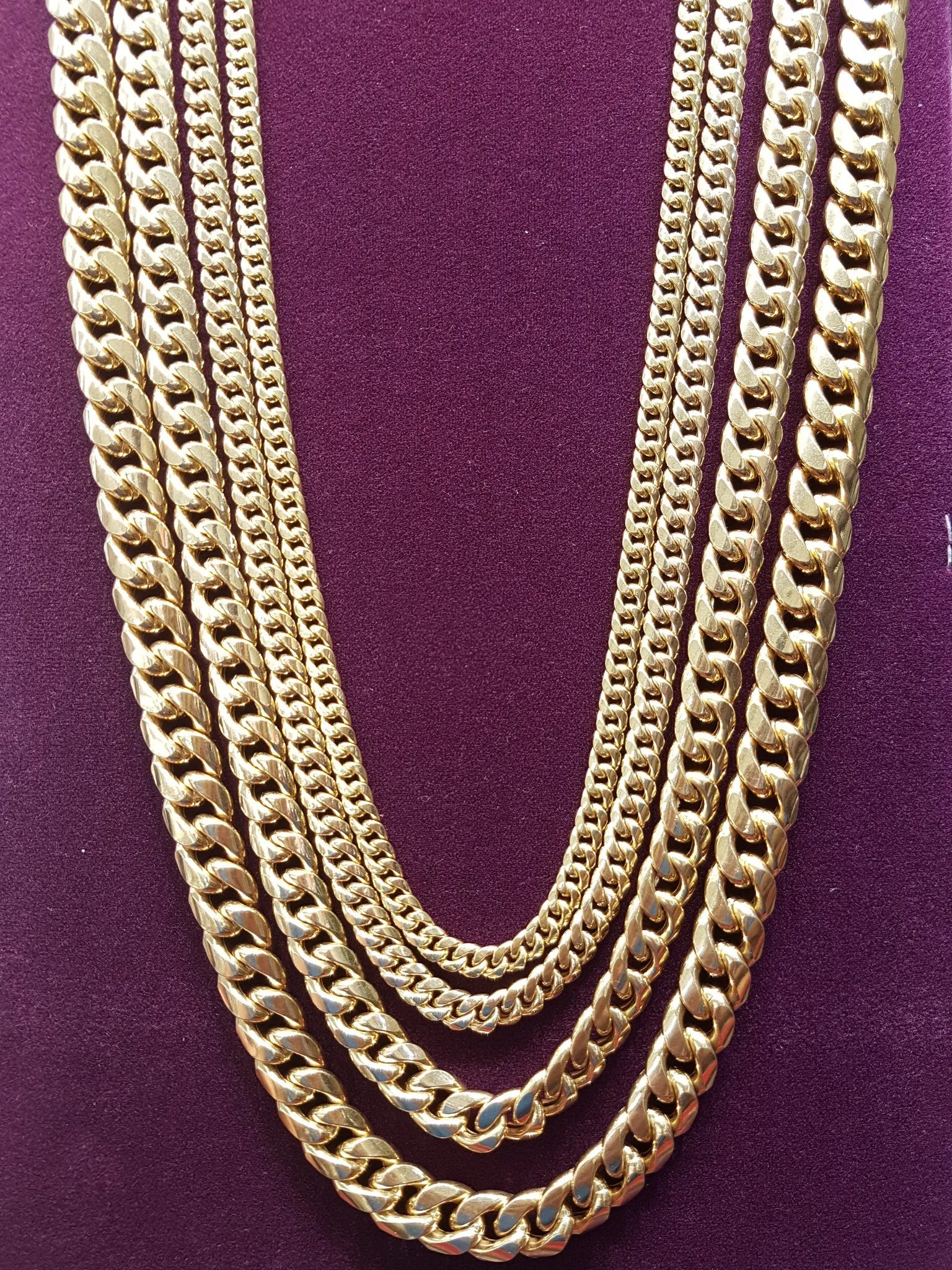 Lightweight Miami Cubanlink Chain 14K