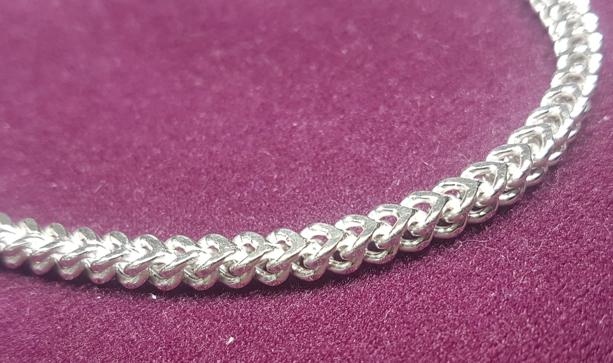 Lightweight/Hollow Franco Chain (Silver)
