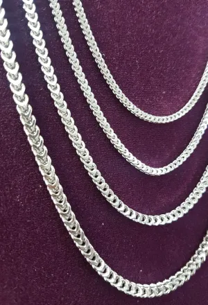Lightweight/Hollow Franco Chain (Silver)