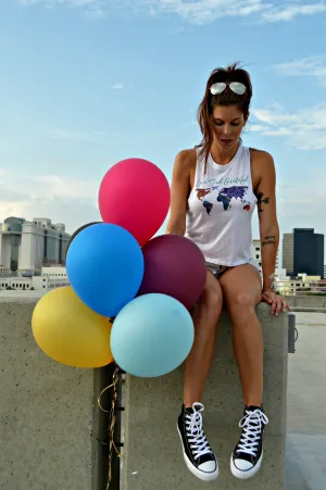Live Soul Grateful Crop Racerback