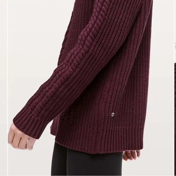 Lululemon bring the cozy sweater