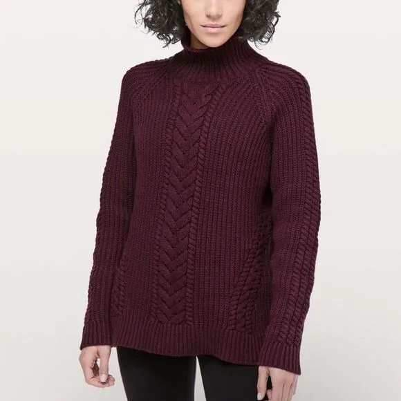 Lululemon bring the cozy sweater