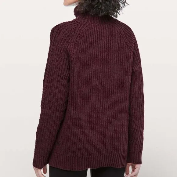 Lululemon bring the cozy sweater
