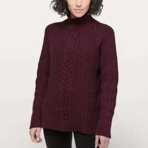 Lululemon bring the cozy sweater