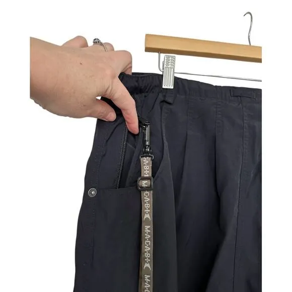 Macabi Adventure Travel Skirt Adjustable Convertible Pants Shorts Size M Long