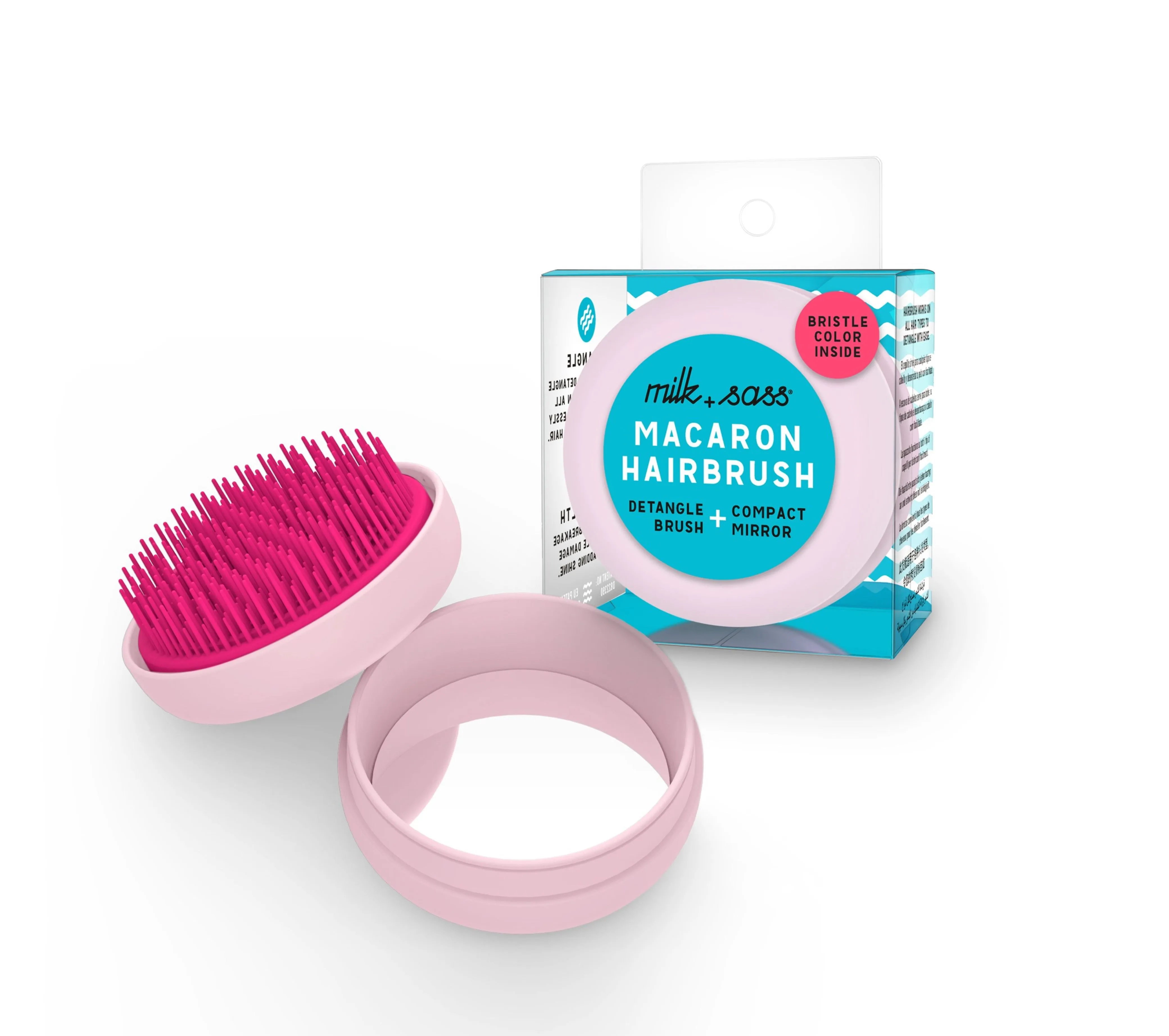 macaron for hair® -  travel hairbrush