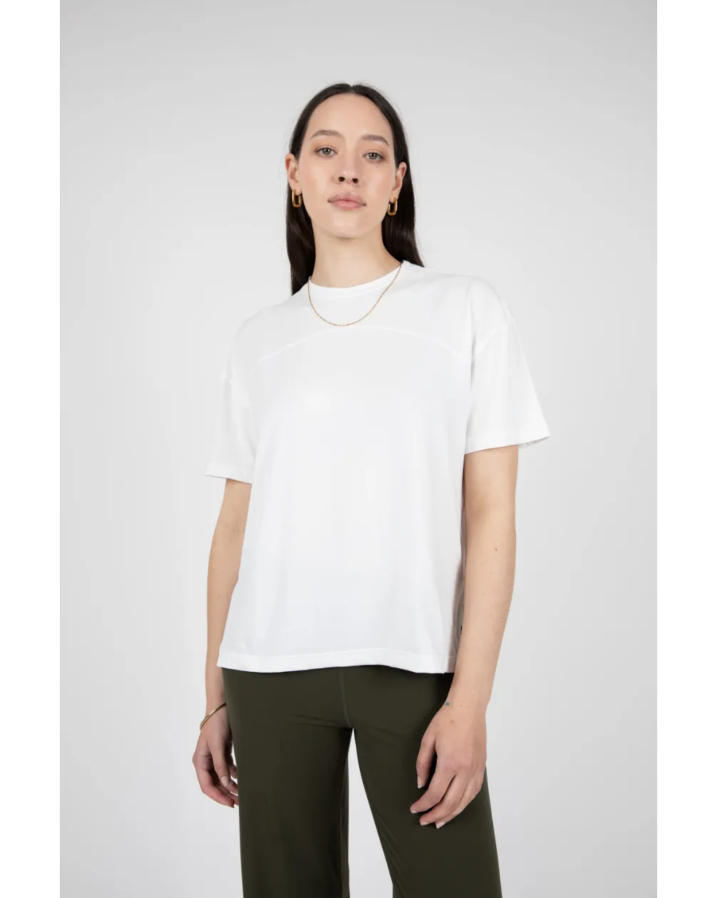 Marlow Half Time Short Sleeve Tee - Ivory