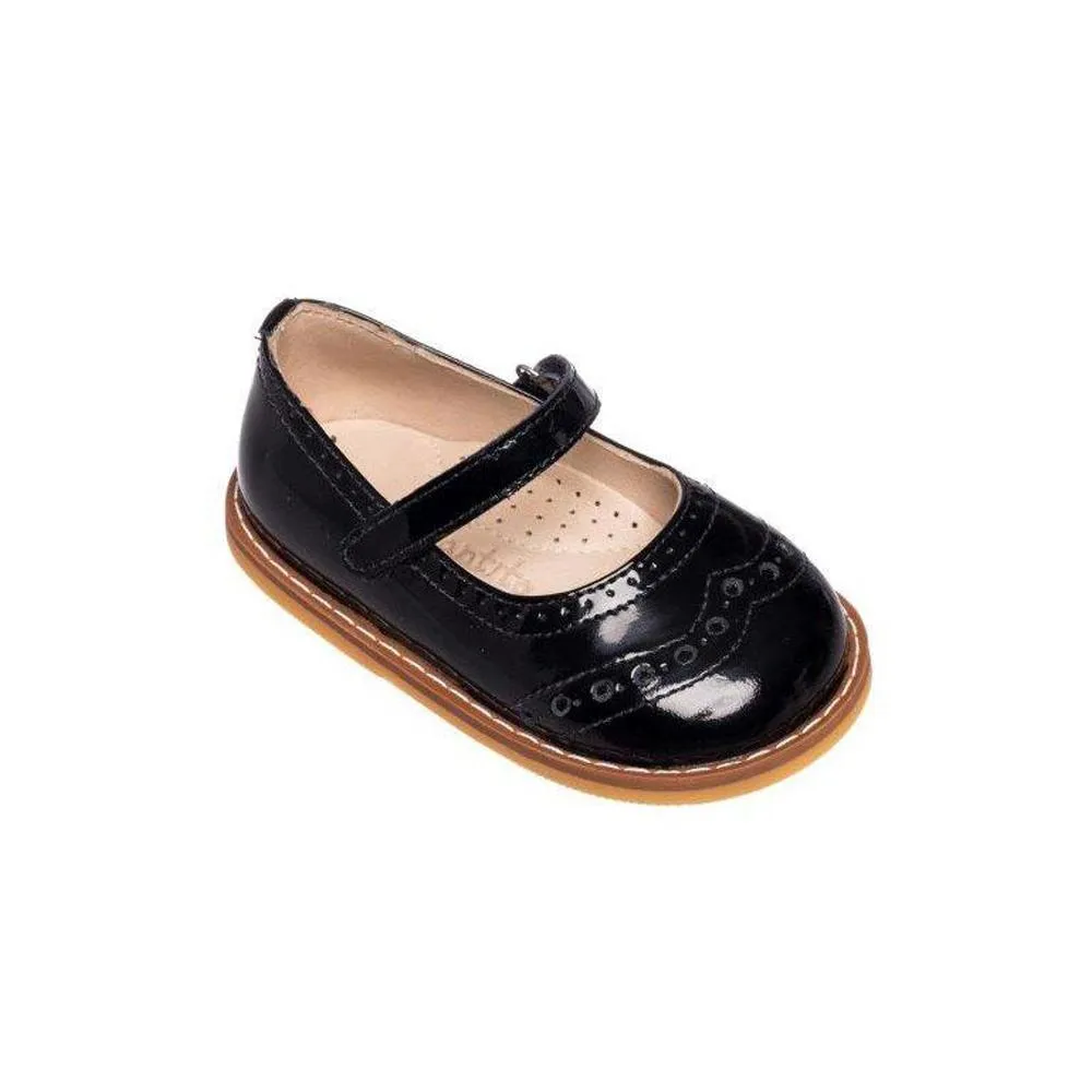 Martina Flat -- Black Patent