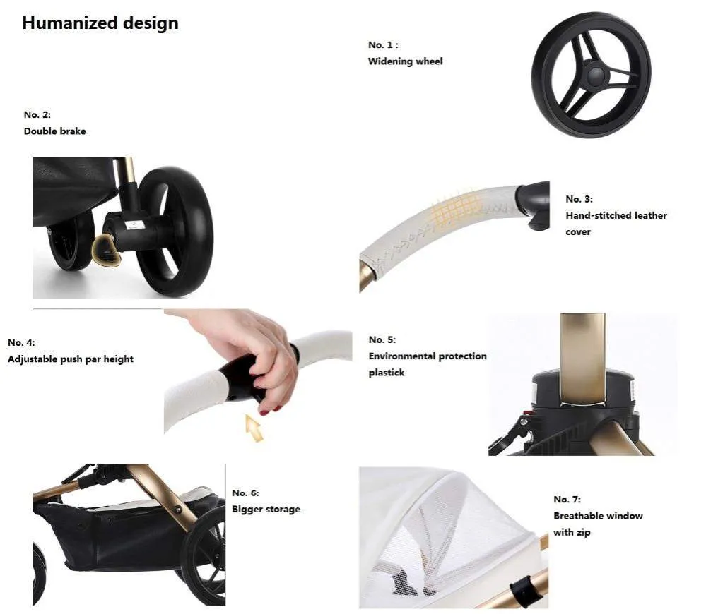 Max of Aulon Stroller Baby 3 in 1