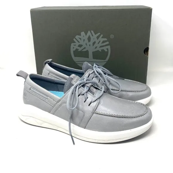 💖MEGA SALE💖Timberland Bradstreet Oxford Full Grain Silver Men TB 0A42G1 085