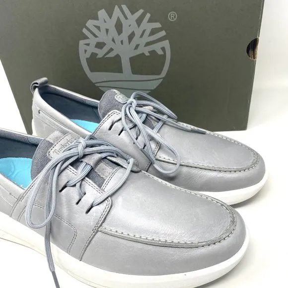 💖MEGA SALE💖Timberland Bradstreet Oxford Full Grain Silver Men TB 0A42G1 085