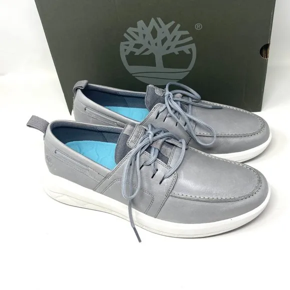 💖MEGA SALE💖Timberland Bradstreet Oxford Full Grain Silver Men TB 0A42G1 085
