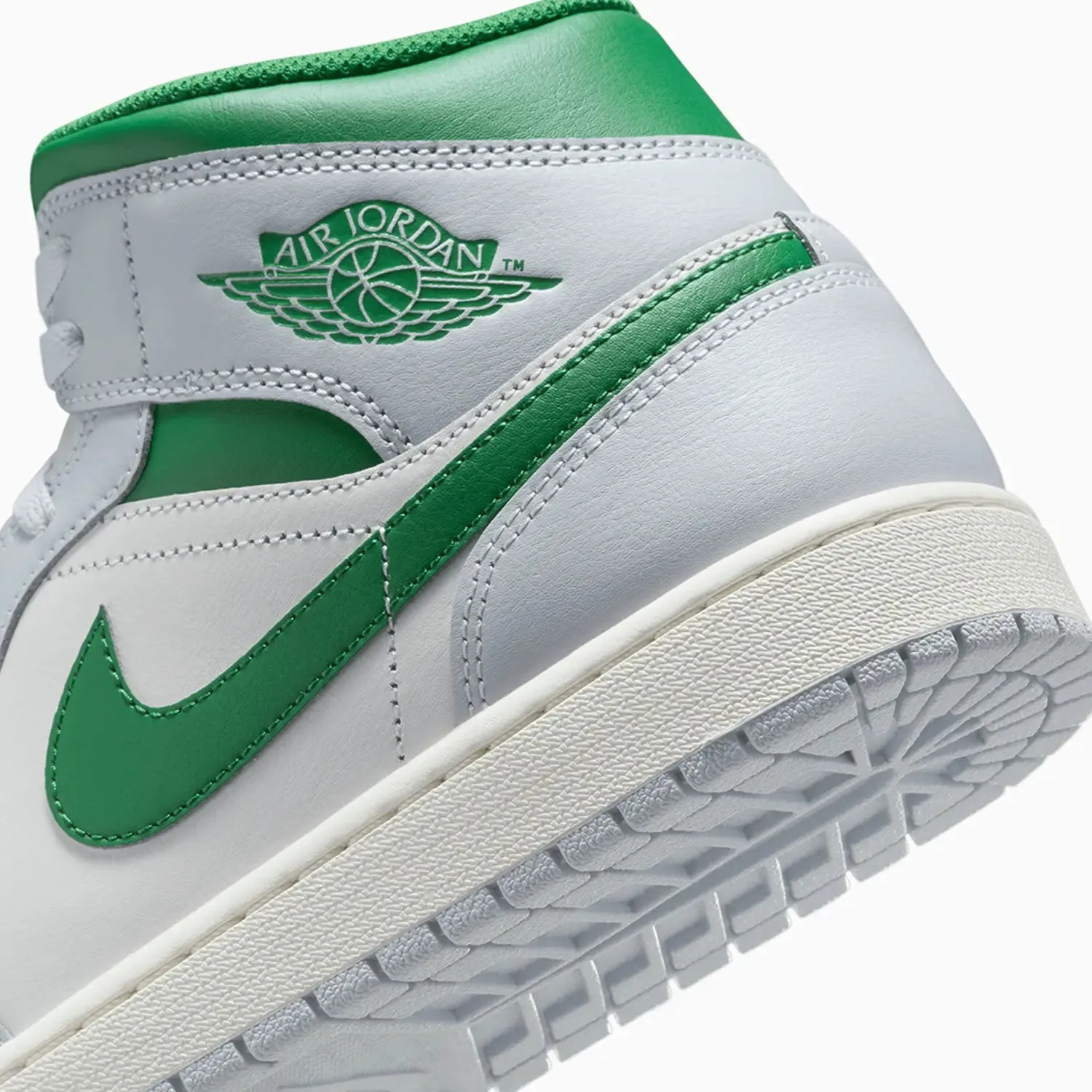 Men's Air Jordan 1 Mid "Lucky Green"